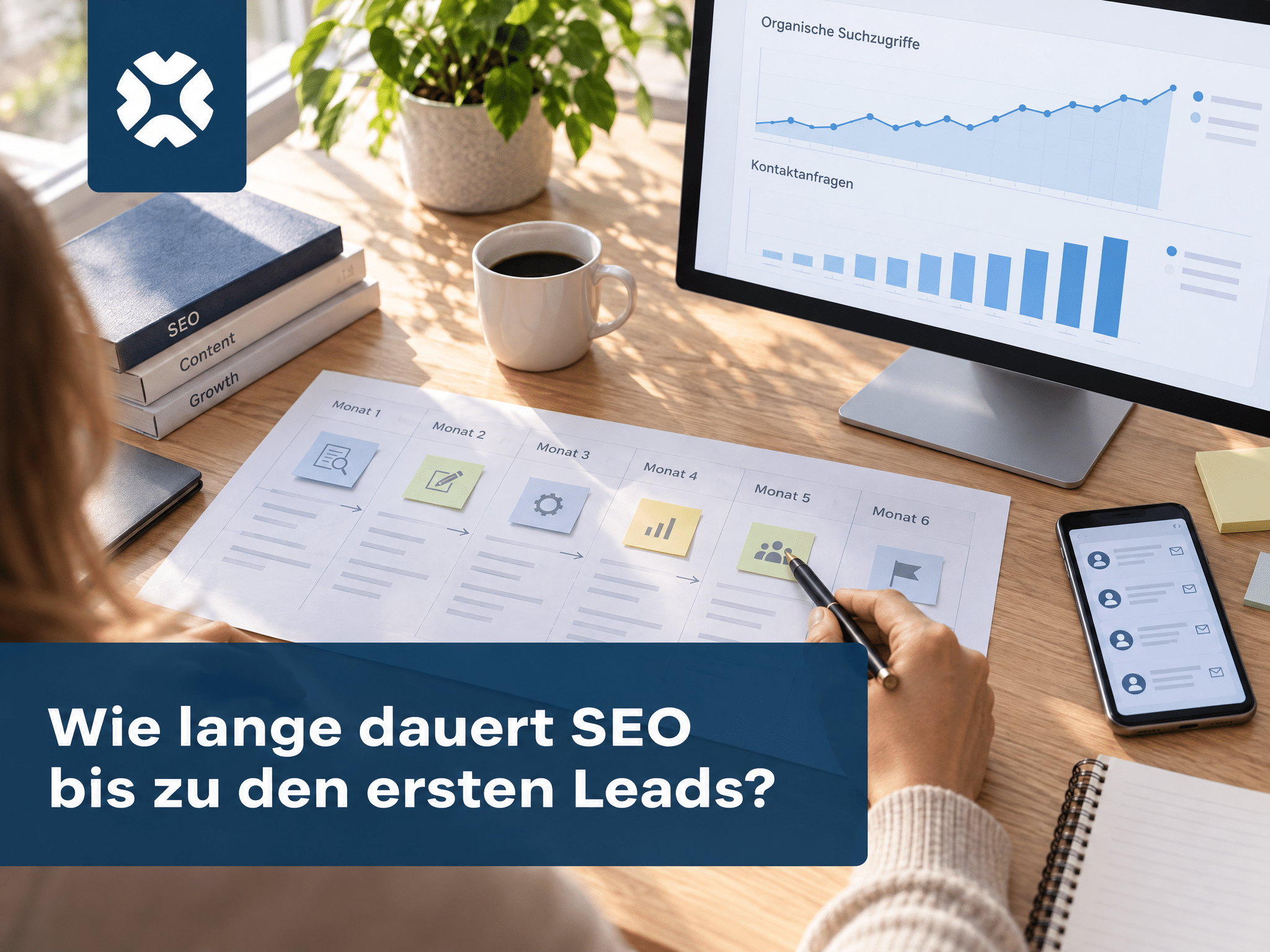 Wie lange dauert es, bis SEO Maßnahmen erste messbare Leads bringen